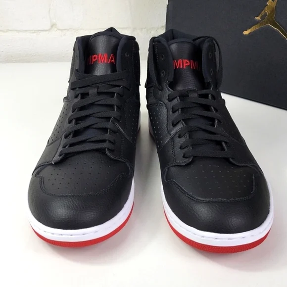 Jordan Access High Top Basketball Shoe Bred Shang Chi Mens 14 AR3762 001 - Picture 4 of 13